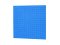 L-W Toys Grande plaque de construction 50x50 plots bleue