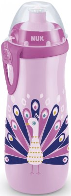 Kubek sportowy NUK FC Peacock 450 ml - dziewczynka