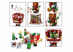 Sluban Town M38-B0990 Tour de Noël Lumineuse