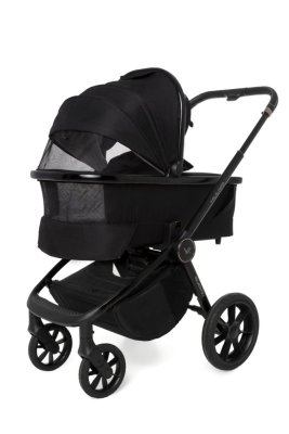 MUUVO SET Kinderwagen 4in1 Quick SE 2 Chromium black Set + CBX By CYBEX Aton B2 i-Size + Basis