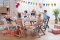 KINDERKRAFT Esszimmerstuhl Enock mit Polsterung Graues Holz, Premium