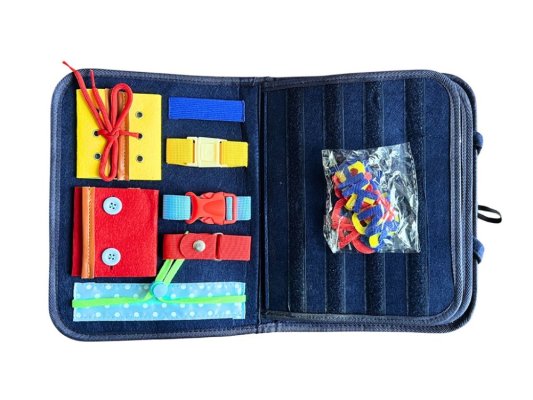 2Kids Toys Senzorična busy knjiga Vodni / Dino svet