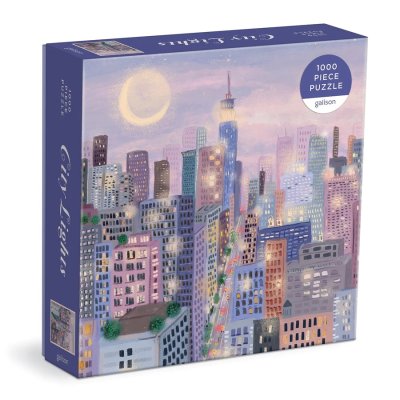 Puzzle Galison Światła w mieście 1000 elementów