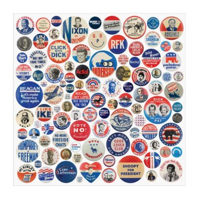 Galison Puzzle Abzeichen Amerikas 500 Teile