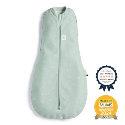 ERGOPOUCH Inslagspåse och sovsäck 2-i-1 Cocoon Sage 6-12 m, 8-10 kg, 0,2 tog