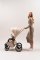 MUUVO Combi-kinderwagen Quick Boho Beige set 2-in-1
