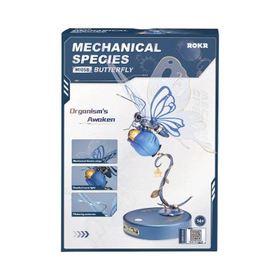 RoboTime 3D mechanische modelbouwset Blauwe vlinder