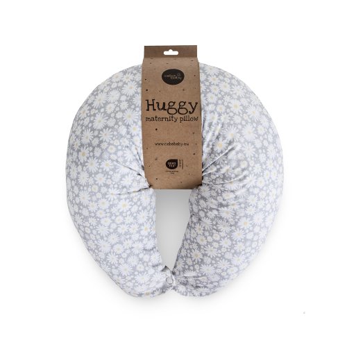 CEBA Cuscino da allattamento Huggy (150x60x37) Basic Camomilla