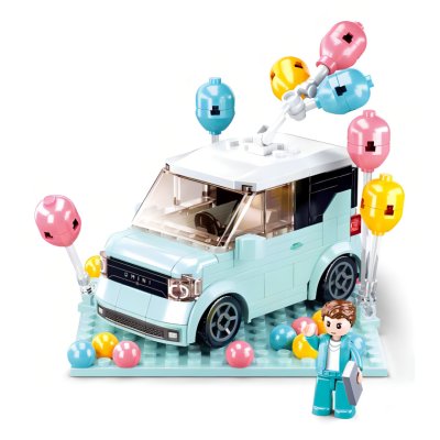 Sluban Girls Dream Mini Handcraft M38-B1087 Qmini grön bil