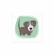 Dino Cubes d'images en bois Animaux 4 cubes