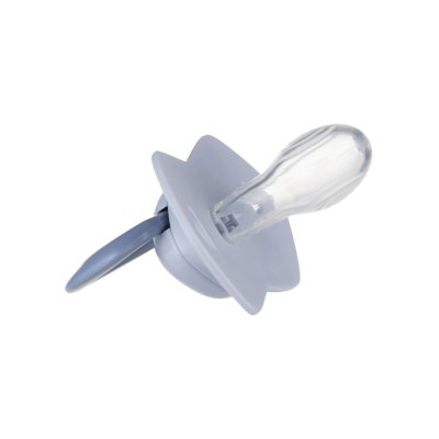 CANPOL BABIES Silikon Schnuller Symmetrisch Light touch GOLD 6-18m 2Stk blau