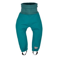 Verstelbare softshell kinderbroek met membraan Monkey Mum® - Vrolijke hagedis