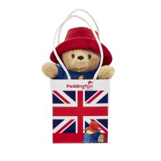 Tęczowy Pluszowy Paddington w torbie prezentowej