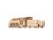Ugears Puzzle 3D de madera mecánico MINI Locomotora