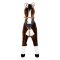 small foot Cavallo da seduta XL marrone con suono