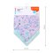 BABYONO Birds cotton bib 2pcs, 0m+