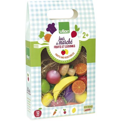 Vilac Holz Set Obst und Gemüse