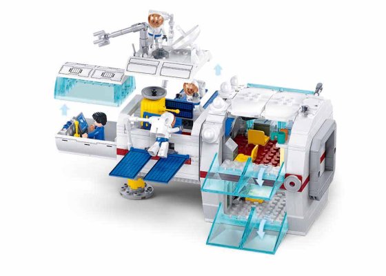 Sluban Space M38-B1201 Module de contrôle de la station de base Dream Space