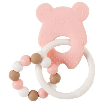 NATTOU Silicone teether BPA free Lapidou mouse