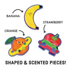 Mudpuppy Puzzle Fruta Espacial com Aroma 60 peças