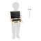 small foot Houten magnetische laptop