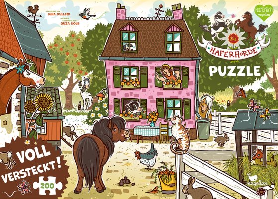 Puzzle Magellan Gașca de Ovăz caută și găsește 200 piese