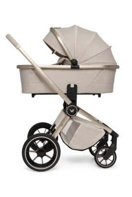 MUUVO SET Kinderwagen 4in1 Quick Boho Beige Set + CBX By CYBEX Aton B2 i-Size + Basis