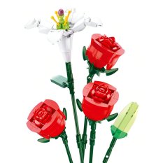 Sluban Flowers M38-B1121B Rózsa Liliommal