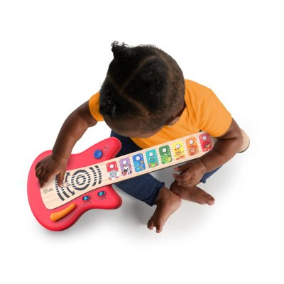 BABY EINSTEIN Jucărie chitară muzicală din lemn Together in Tune Guitar™ Connected Magic Touch™ HAPE 6m+