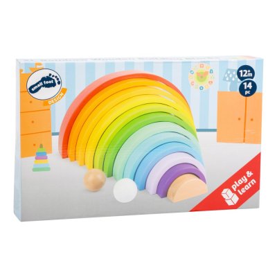 small foot Holz Regenbogen XL zum Zusammenstecken