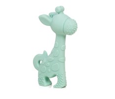 JANÉ Giraffa massaggiagengive in silicone Menta