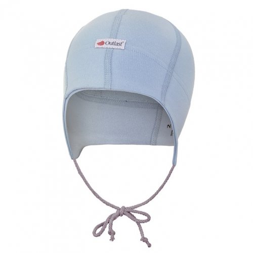 Outlast® kapa z ravnim šivom na zavezovanje - temno modra