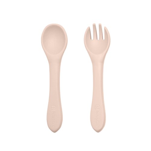 PETITE&MARS TAKE&MATCH ensemble de repas en silicone 3 pcs Desert Sand 6 mois+