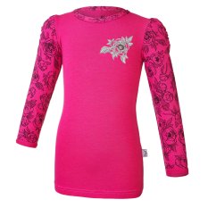 Mädchen T-Shirt DR SLIP PRINT Outlast® - Rosa