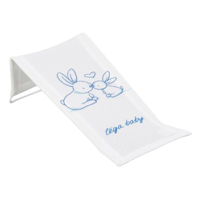 TEGA BABY Badewannenliege Stoff Little Bunnies - white