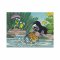 Dino Holzbausteine Maulwurf und Tiere 12 Stk.