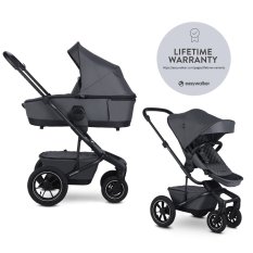 EASYWALKER Cochecito combinado Harvey⁵ Premium 2 en 1 Mineral Grey LITE AIR