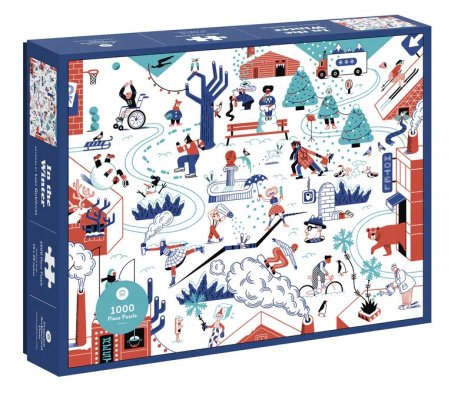 Chronicle Books Puzzle Zima 1000 elementów