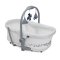CHICCO Kinderbed/ligstoel/ligstoel Chicco Baby Hug Pro - Wit Crème