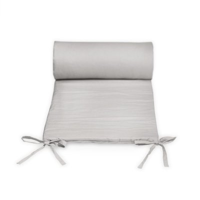PETITE&MARS Mantinel ochranný do postýlky TILLY MAX Light Grey 360 cm