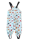 Monkey Mum® Softshell bretelbroek met membraan - bonte paddenstoelen