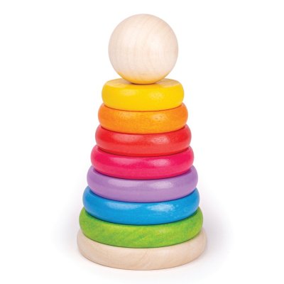 Bigjigs Baby Regenbogen Hampelmann