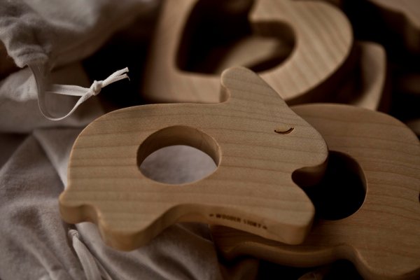 Wooden Story Bitleksak - Kanin