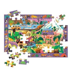 Puzzle Mudpuppy montar e procurar Natureza 64 peças