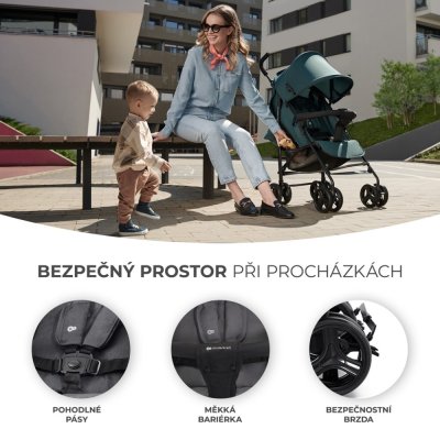 KINDERKRAFT Buggy Tik Stone Grey