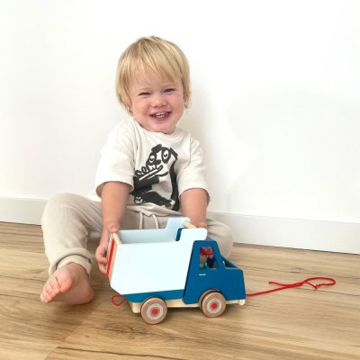 small foot Ciężarówka wywrotka do ciągnięcia