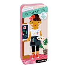 Petit Collage Magnetyczne puzzle Artystka