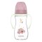 CANPOL BABIES Anti-Kolik-Flasche mit leuchtenden Griffen EasyStart Sleepy Koala 300 ml rosa