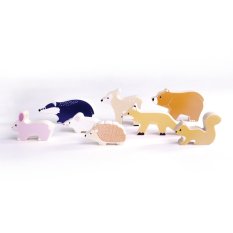 Bigjigs Toys Súprava lesných zvieratiek