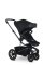 EASYWALKER SET Kinderwagen 4in1 Harvey⁵ Midnight Black XXL AIR + CYBEX Aton B2 i-Size + Basisstation